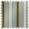 The British Stripe Co. Charles, Derwent No.1 - Twist&Fit Roman Blind